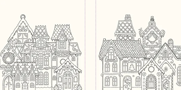 Книга Рождественские чудеса. Книга для творчества и вдохновения (Джоанна Бэсфорд) — 3