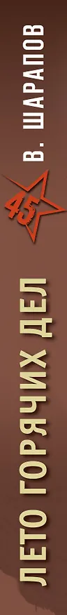 Книга Лето горячих дел (Валерий Шарапов) — 3