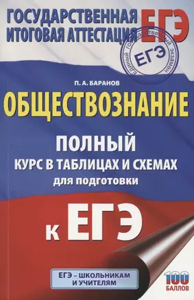 ЕГЭ. Обществознание. Полный курс в таблицах и схемах для подготовки к ЕГЭ — 2659184 — 1