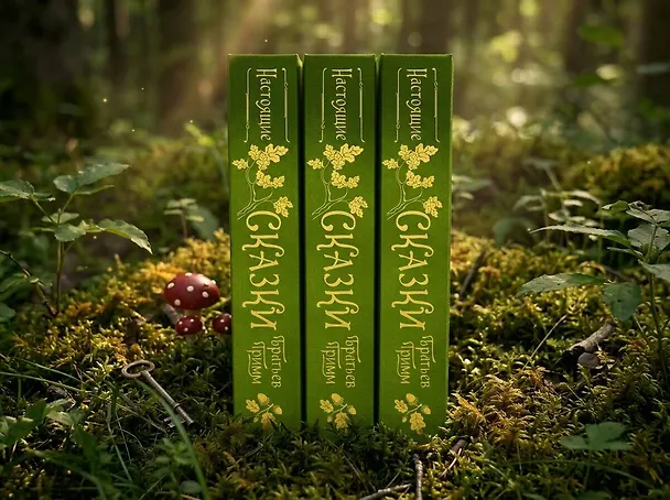 Книга Настоящие сказки братьев Гримм (шелковая коллекция) (Вильгельм Гримм, Якоб Гримм) — 7