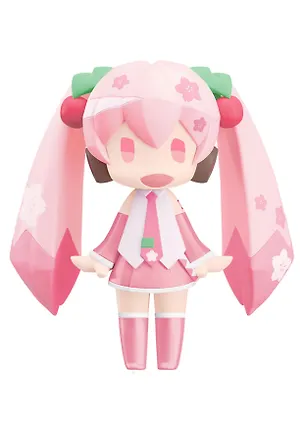 Фигурка аниме Хатсунэ Мику Сакура Мику HELLO! Hatsune Miku Sakura Miku 10см 00814 3121891