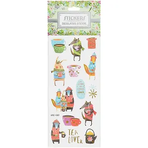 Наклейки Tea Lover (AXC-001) (9*25)