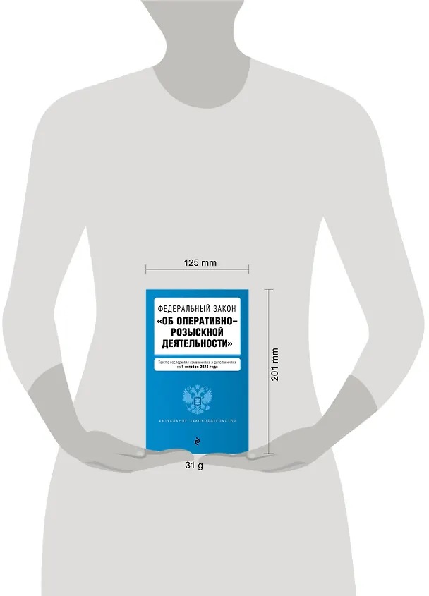 Книга ФЗ "Об оперативно-розыскной деятельности". В ред. на 01.10.24 / ФЗ № 144-ФЗ () — 5