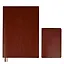Ежедневник недат. А5+ 160л 175*245 "Сариф" коричневый + обложка на паспорт, мягк.переплет, блинтовое тиснение, офсет, ляссе, подар. упаковка — 3054924 — 1