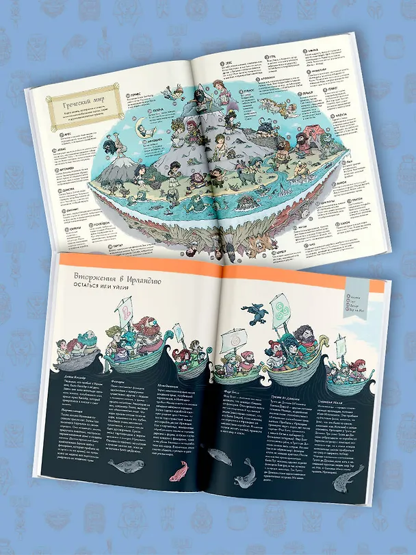 Книга Атлас. Мифы со всего света для детей (Тиаго де Мораес) — 4