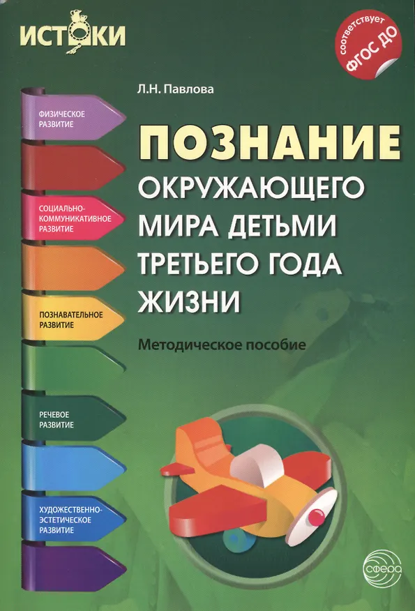 Книга Познание окружающего мира детьми третьего года жизни(Истоки). Методическое пособие. ФГОС ДО (Любовь Павлова) — 1