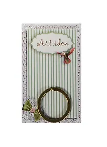 Фурнитура Кольца для брелков (223) (д=2,5см) (1шт.) (упаковка)