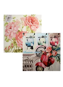 Набор для творчества Салфетки для декупажа Романтический мотороллер - 2 шт.