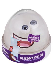 Игрушка-лизун «Жидкое стекло с ароматом кокоса», Nano Gum
