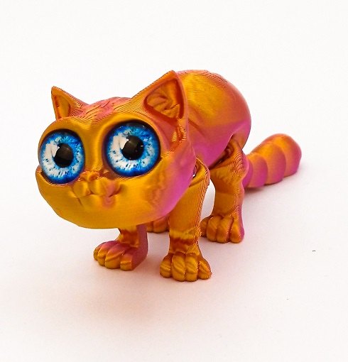 Фигурка 3D Кот Иннокентий (пластик) (15х8) (101) 3062305 — 1