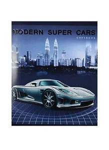 Тетрадь в клетку Unnika, "Стиль большого города (авто)", 48 листов, в ассортименте