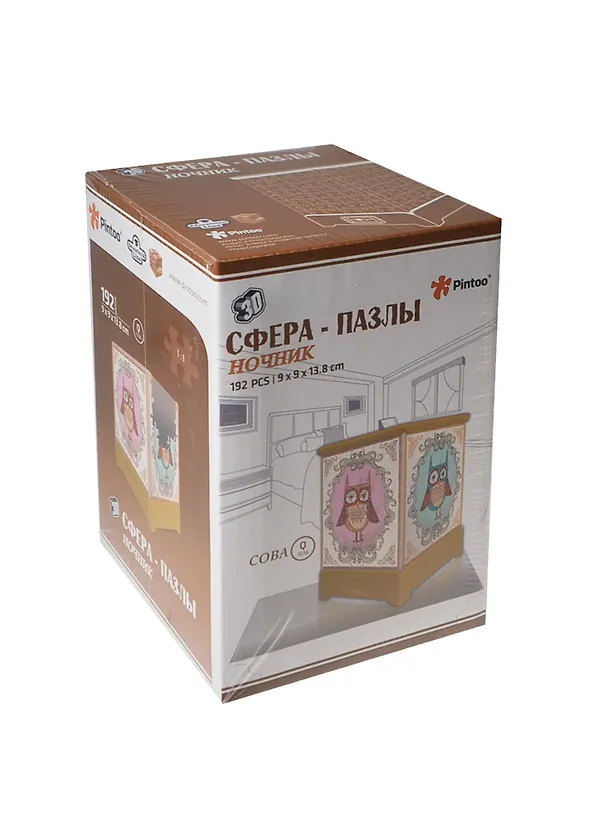 Пазл Education Line 3D Сфера-Пазлы Ночник Сова 2406820 — 1