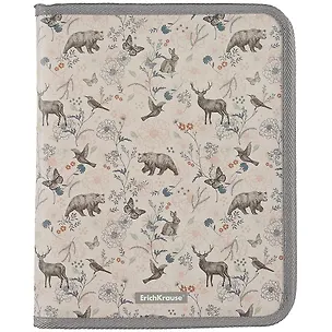 Папка для тетрадей А5+ "Natural Life" молния с трех сторон, ErichKrause 2883665