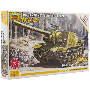 Сборная модель ЗВЕЗДА, Советский истребитель танков ИСУ-122 1/72