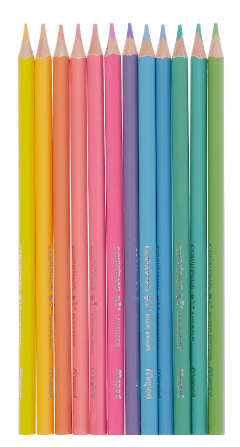 Карандаши цветные Maped, Color'Peps Pastel, 12 цветов 258567 — 2