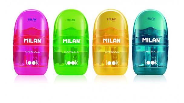 Ластик-точилка «Capsule Look», Milan, в ассортименте 321051 — 1