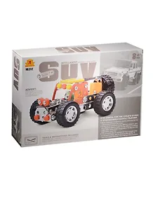 Конструктор металлический Я Конструктор Коллекция Внедорожников 4 вида в асс. 123-132детал.