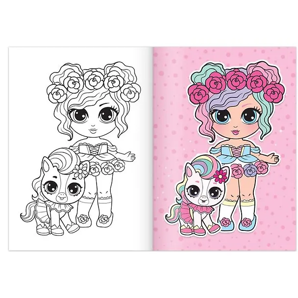 Книга Набор раскрасок "WOW Girls" (комплект из 6 книг) () — 5