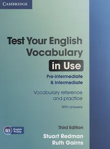 TestYour English Vocabulary in Use 3rd Edition Pre-intermediate Book with answers