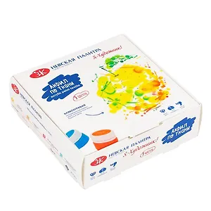 Краски акриловые по ткани 09цв 15мл "Я-Художник!", к/к, ЗХК