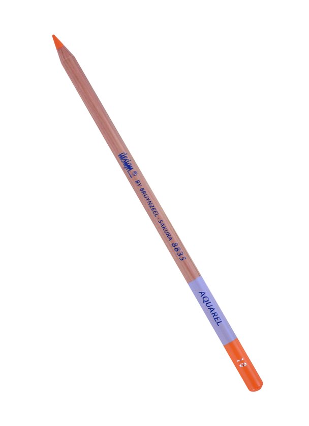 Карандаш акварельный оранжевый устойчивый "Design" 258826 — 1