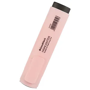 Текстовыделитель GoodMark, пастельный розовый