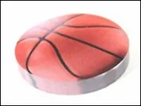 Стикер "Мяч" баскетбол (002512) (Карамба)