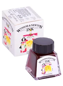 Тушь художественная Winsor&Newton, 14 мл, кармин