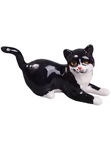 Фигурка Кошка (9см) (фарфор) (101-464)