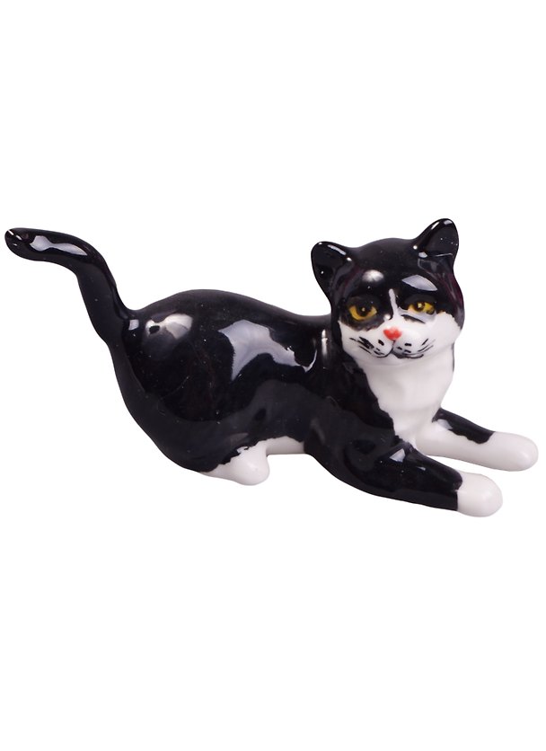 Фигурка Кошка (9см) (фарфор) (101-464) 2599807 — 1