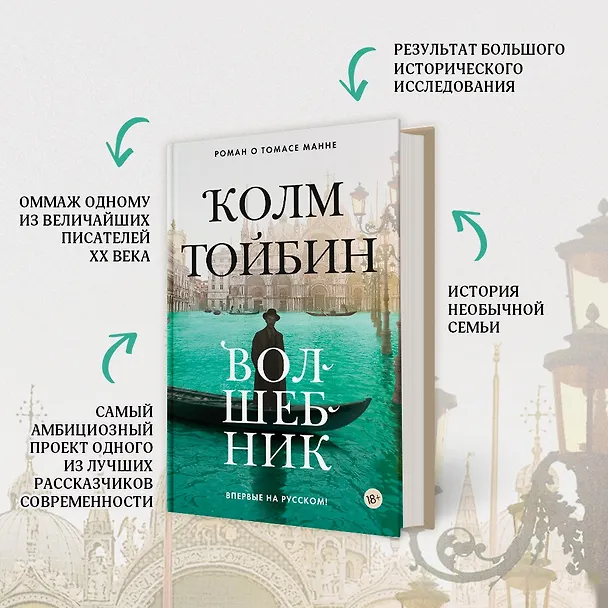 Книга Волшебник (Колм Тойбин) — 10