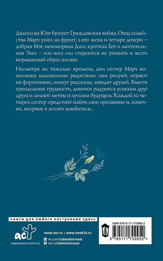 Книга Маленькие женщины (Луиза Мэй Олкотт) — 2