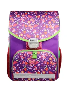 Ранец школьный "Generic для девочки", ткань, эргоном. каркас, спинка, ассорти, Erich Krause