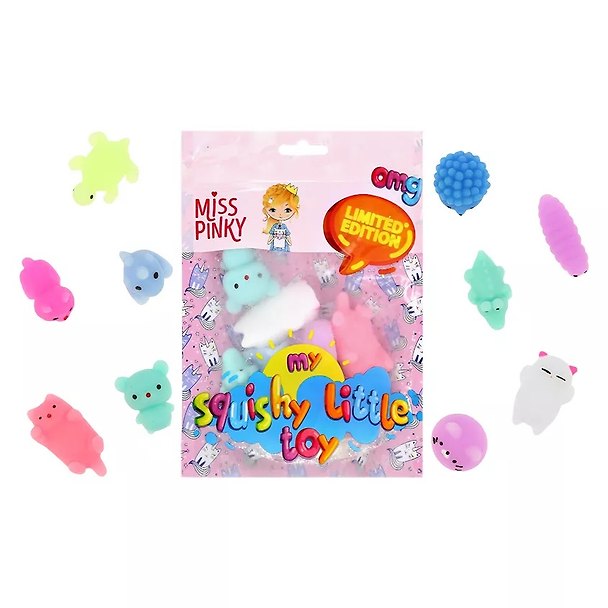 Набор сквишей `MISS PINKY` (10 штук) (227395) 3002309 — 1