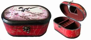 Шкатулка для украшений с зеркалом, 21х12х10 см (29109) 2394035