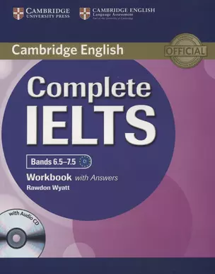 Complete IELTS. Bands 6.5-7.5. Workbook with Answers +CD — 2693799 — 1