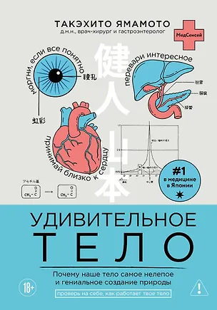 Книга Удивительное тело. Почему наше тело самое нелепое и гениальное создание природы (Такэхито Ямамото)