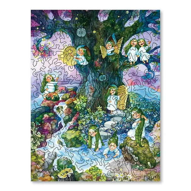 Пазл деревянный Мелодия весны DaVICI 100эл 2827754 — 2