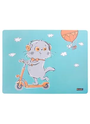 Покрытие на стол А3 "Басик на самокате" 2892125