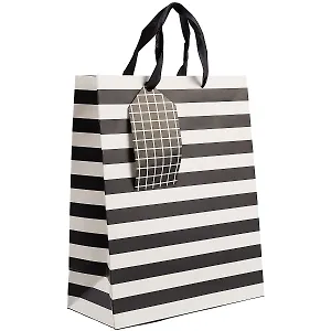 Пакет А4 32*26*12 "Zebra" нейтр. бум.мат.ламинат