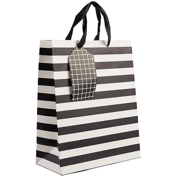 Пакет А4 32*26*12 "Zebra" нейтр. бум.мат.ламинат 261765 — 1