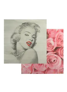 Набор салфеток для декупажа Мерлин Монро/Розы розовые (708907/485422) (3/9000024761643)