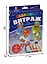 Набор красок по стеклу с трафаретом Забав. витраж Хоккеисты 3тр.+6цв 26С 1617-08 — 2602085 — 3