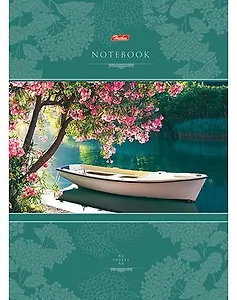Книга для записей А4 80л кл. "Красота тишины" 7БЦ, Hatber