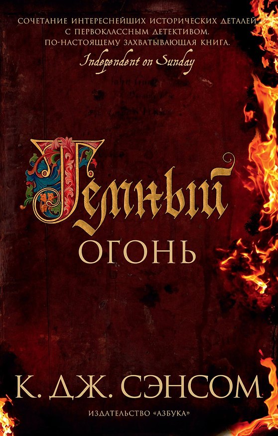 Книга Темный огонь (Кристофер Сэнсом) — 1