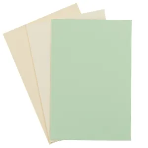 Заготовки для открыток Пастельный микс, в наб по 3 шт, (2 вида, пл. 250)(ОРР)