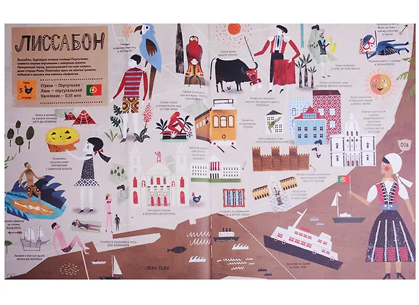 Книга Атлас города. Виммельбух (Джорджия Черри) — 4