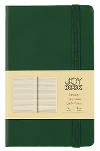 Записная книжка А6- 96л лин. "JOY BOOK. Заколдованный лес" 7БЦ, иск.кожа, тонир.форзац, тонир.блок, скругл.углы, сшит.блок, ляссе, резинка, карман на задн.форзаце