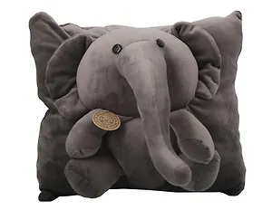 Игрушка-подушка Слон (серый) (40x15x40)