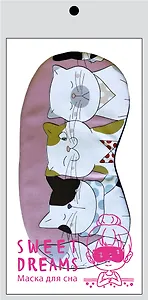 Котики. Маска для сна